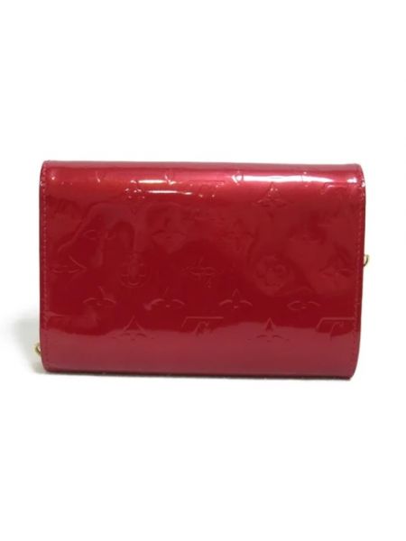 Bolso cruzado de cuero retro Louis Vuitton Vintage rojo