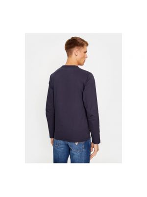 Camiseta de manga larga Calvin Klein azul