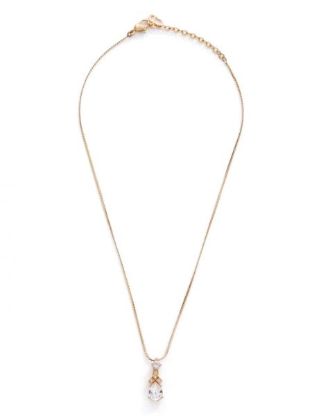 Szív mintás nyaklánc Christian Dior Pre-owned aranyszínű