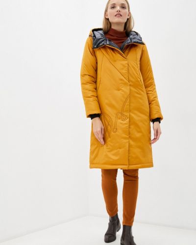 Утепленная куртка D`imma желтая