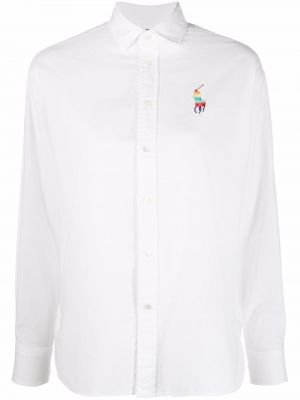 Рубашка с вышивкой Polo Ralph Lauren