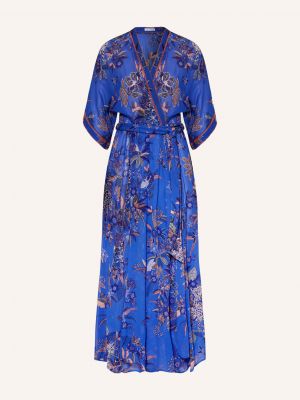 Sukienka długa Poupette St Barth niebieska