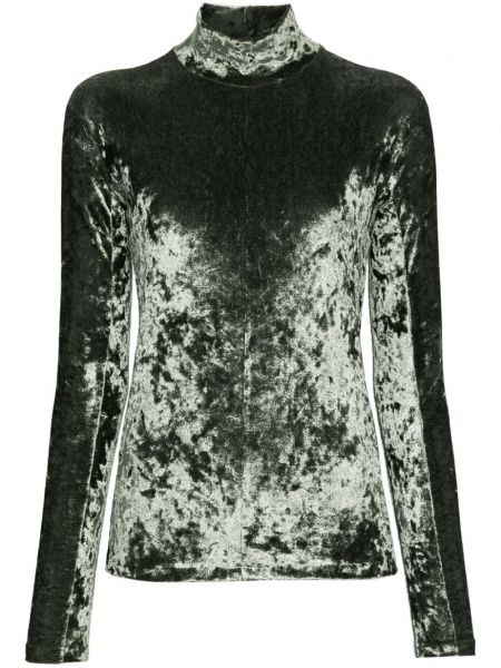 Velour t-shirt Forte_forte grøn