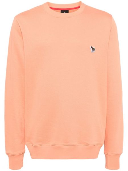 Sweatshirt mit stickerei Ps Paul Smith orange