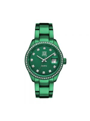 Zielony zegarek Light Time