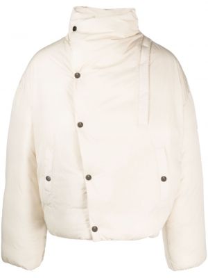 Pernata jakna Jacquemus bijela
