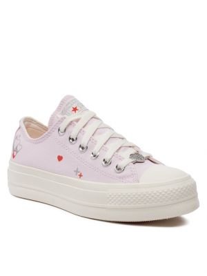 Tennised Converse Chuck Taylor All Star roosa