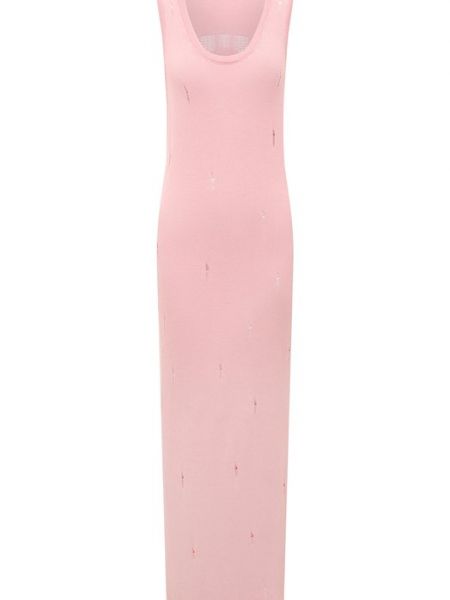 Платье из вискозы Barrow розовое