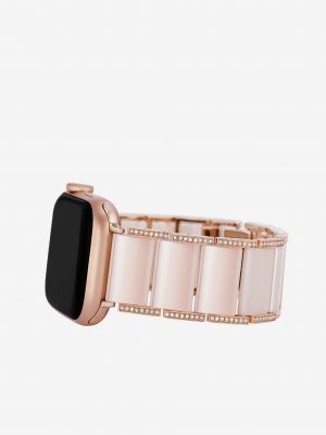 Křišťálové hodinky Anne Klein růžové