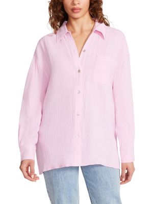 Рубашка из тюля Steve Madden розовая