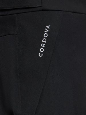 Teplákové nohavice Cordova čierna