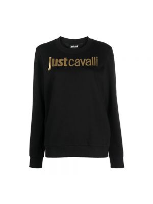 Bluza dresowa Just Cavalli czarna