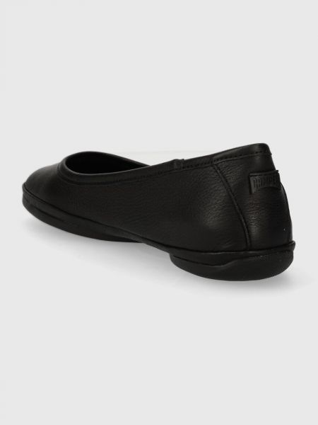 Bőr balerina cipők Camper fekete