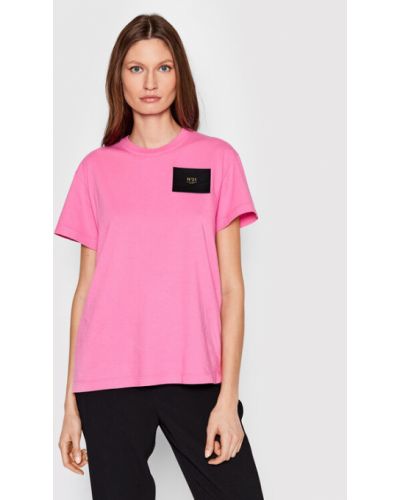 Priliehavé tričko N°21 ružová