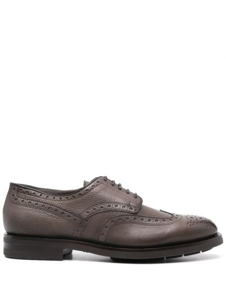 Nahka brogues Santoni ruskea