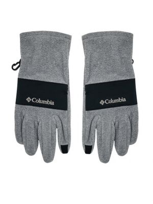 Priliehavé rukavice Columbia sivá