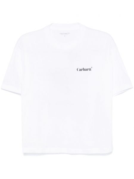 T-shirt Carhartt Wip hvid