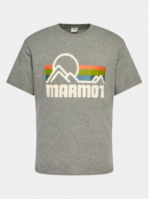 T-shirt Marmot gris