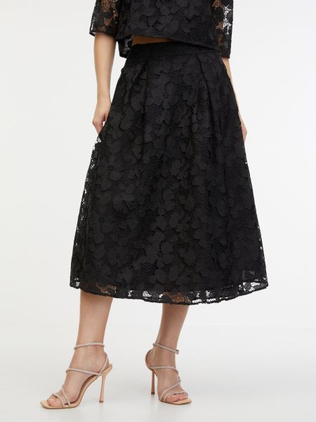 Midi sukňa Orsay čierna