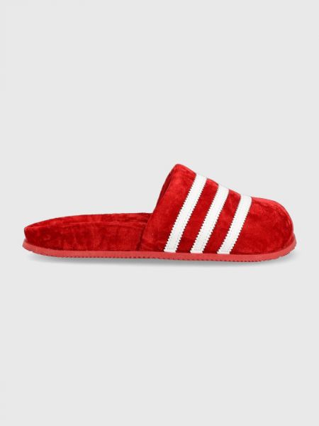 Papuci de casă Adidas Originals roșu