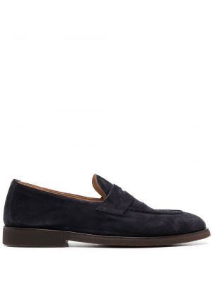 Ruskind loafers Brunello Cucinelli blå