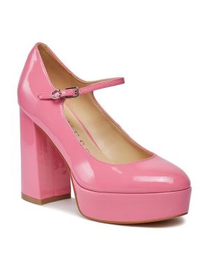 Ilgaauliai batai Guess rožinė
