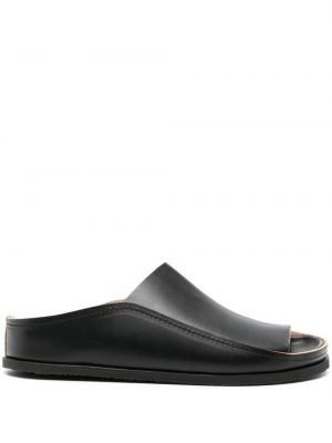 Kožené sandály Lemaire černé