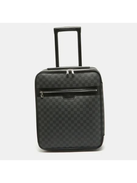 Bolsa de viaje de cuero retro Louis Vuitton Vintage