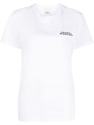 T-shirt à imprimé Isabel Marant blanc