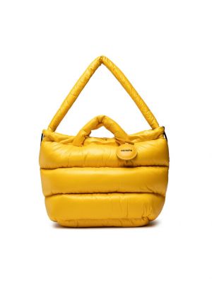 Τσάντα shopper Vic Matie κίτρινο
