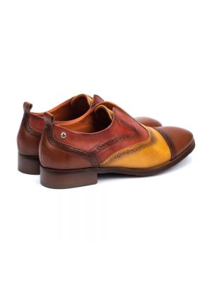 Zapatos oxford de cuero Pikolinos marrón