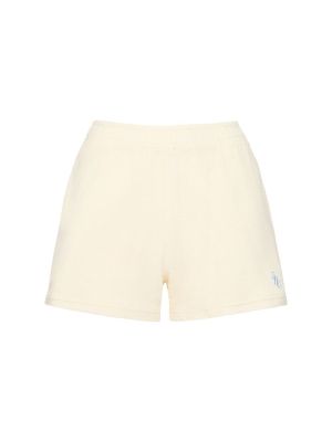 Pantalones cortos de algodón Sporty & Rich beige