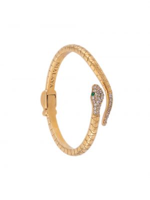 Kígyómintás karkötő Nialaya Jewelry aranyszínű