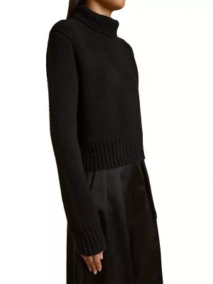 Кашемировый свитер Khaite черный