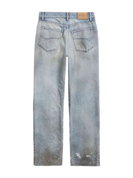 Distressed straight jeans Balenciaga