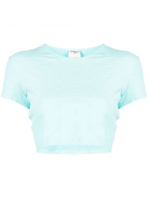 T-shirt Chanel Pre-owned blu