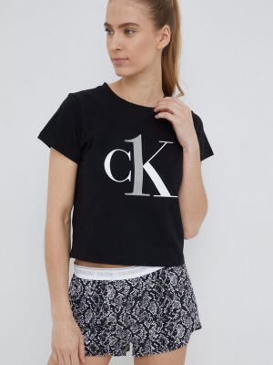 Piżama Calvin Klein Underwear, сzarny