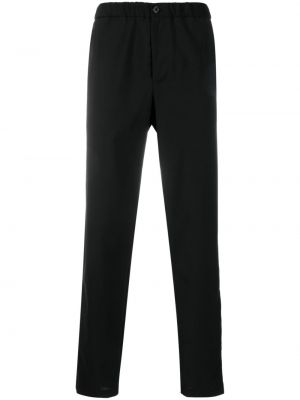 Pantaloni chino cu imagine Emporio Armani negru