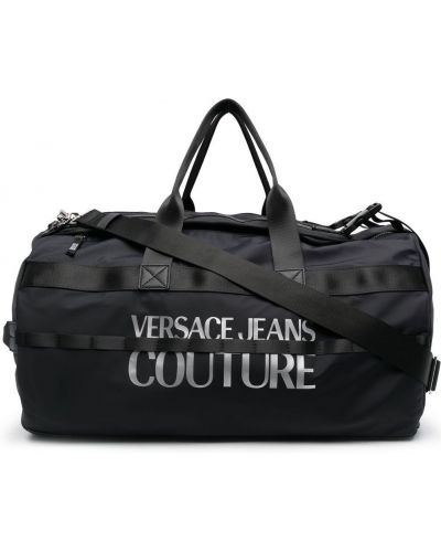 Trykt veske Versace Jeans Couture svart