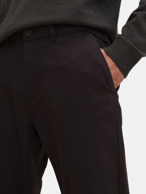 Pantaloni chino Tom Tailor nero