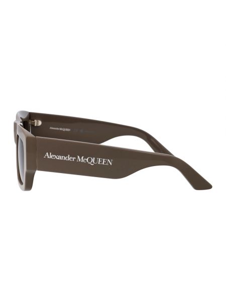Gafas de sol elegantes Alexander Mcqueen marrón