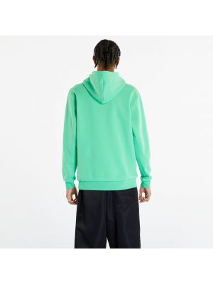 Φούτερ με κουκούλα Adidas Originals πράσινο