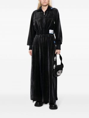 Velurová bunda Maison Mihara Yasuhiro černá