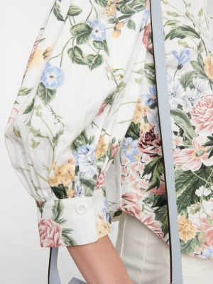 Bombažna bluza s cvetličnim vzorcem See By Chloe