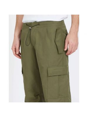 Pantalones con bolsillos John Richmond verde