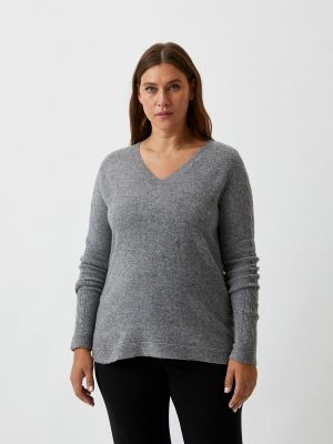 Пуловер Marina Rinaldi Sport серый
