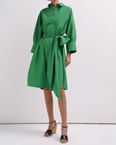 Миди рокля 's Max Mara зелено