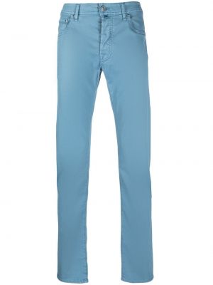 Egyenes szárú nadrág Jacob Cohen kék