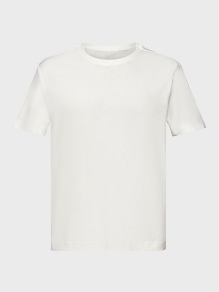 Лляна футболка Esprit біла