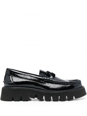 Pantofi loafer din piele Pedro Garcia negru